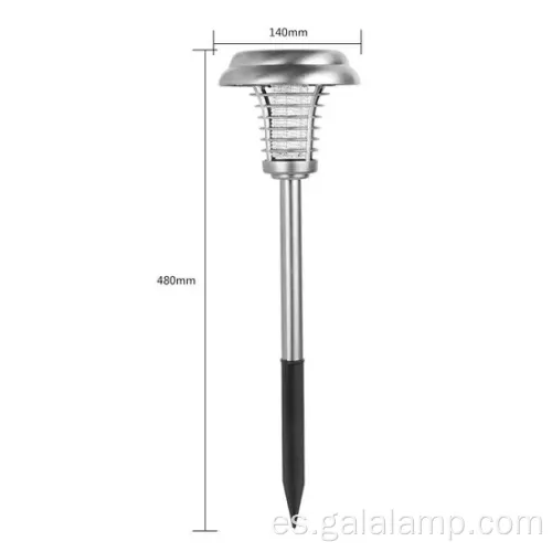 Potente lámpara de mosquito solar con tecnología LED avanzada